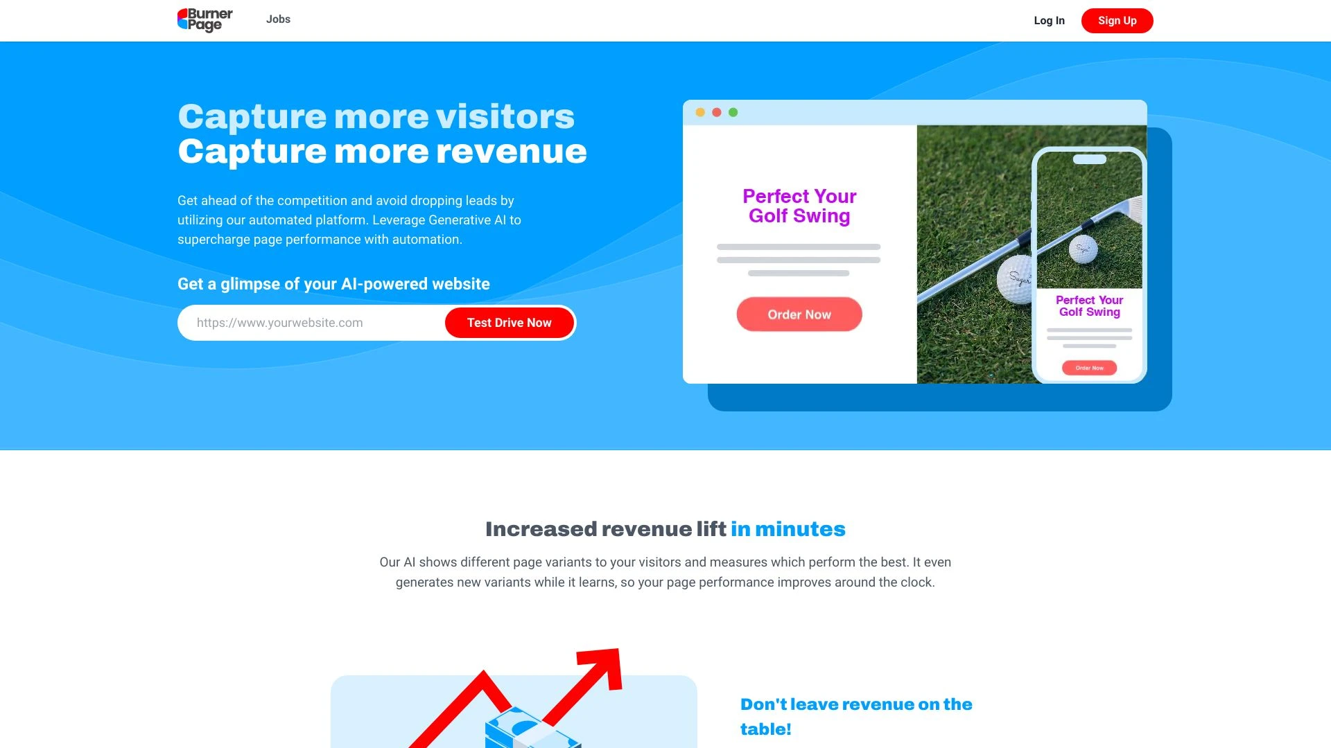 BurnerPage - AI Tool Ocean