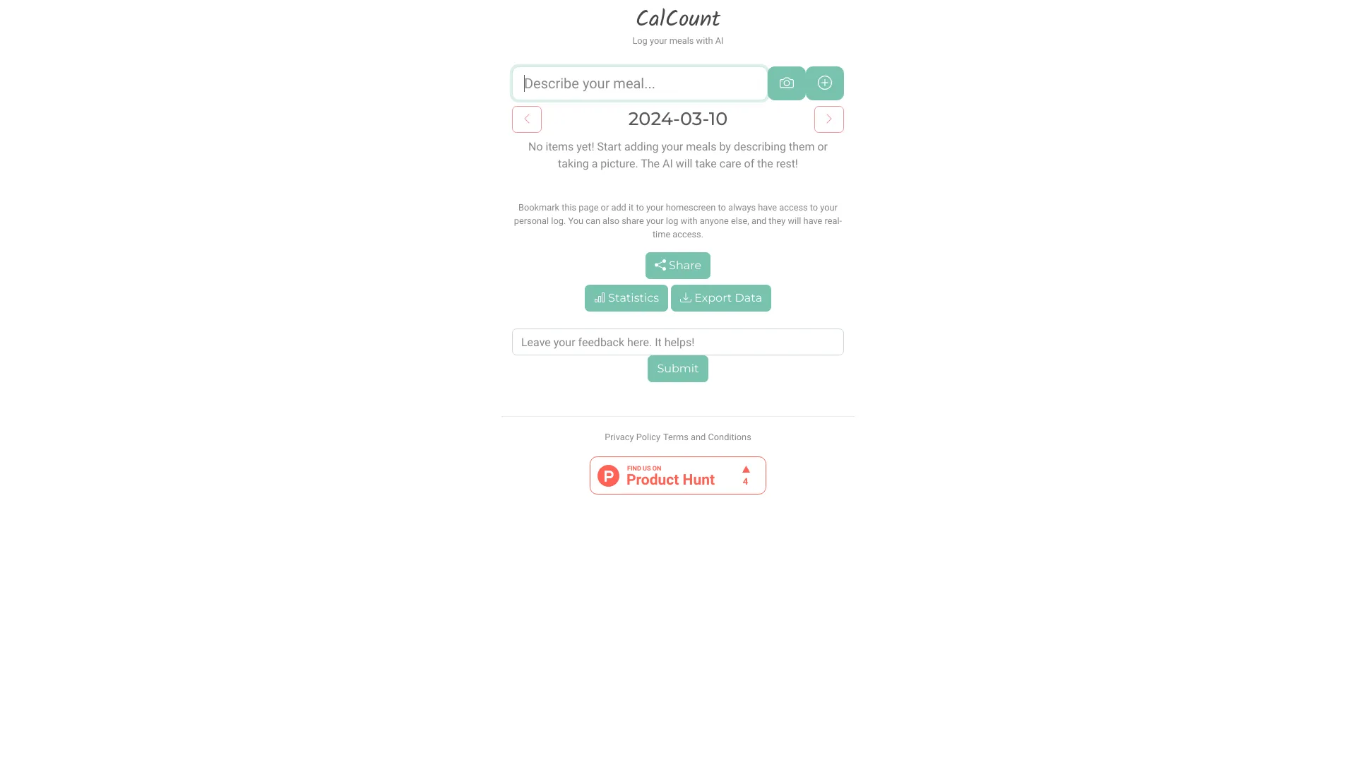 CalCount - AI Tool Ocean