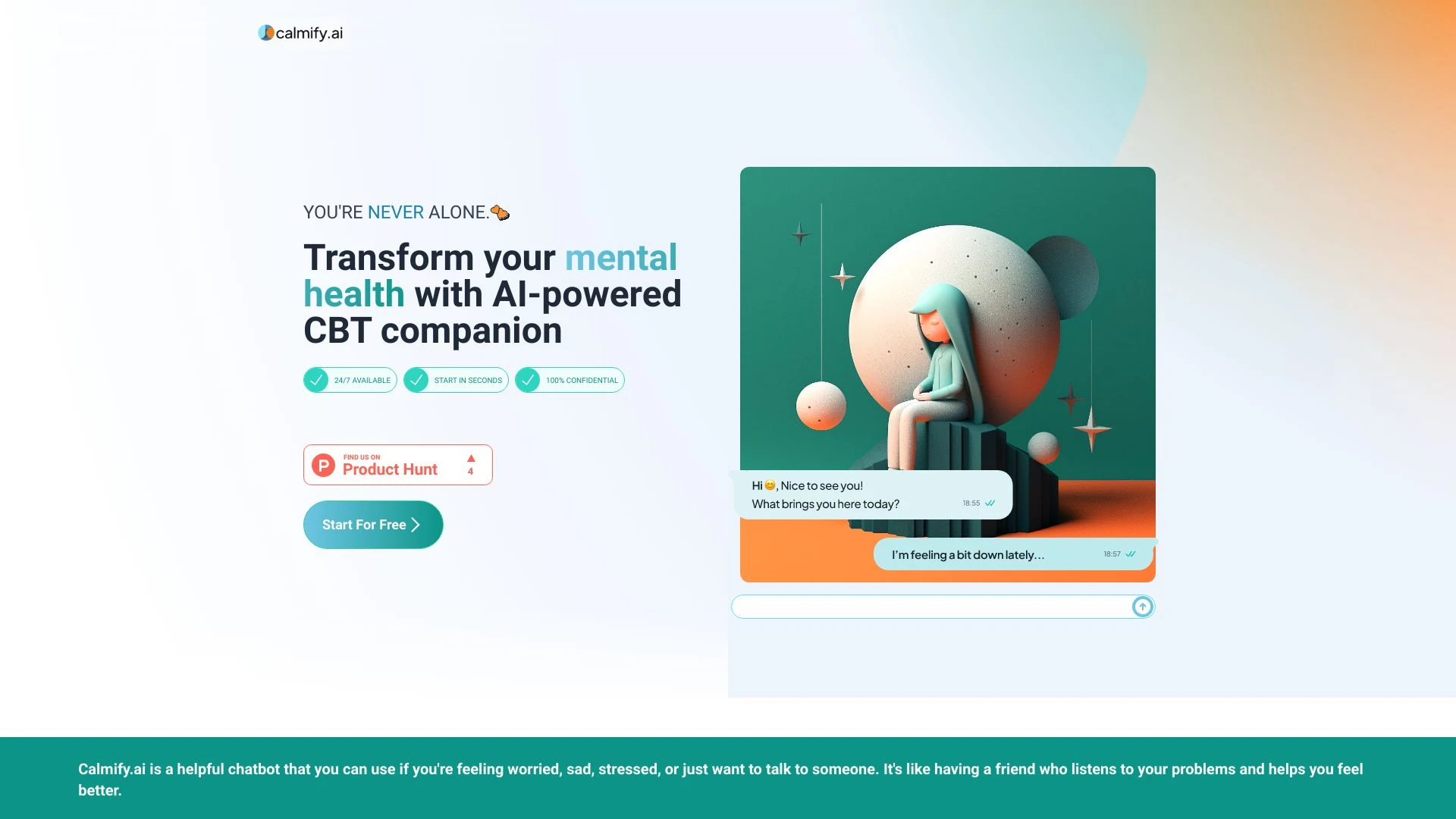 Calmify.ai - AI Tool Ocean
