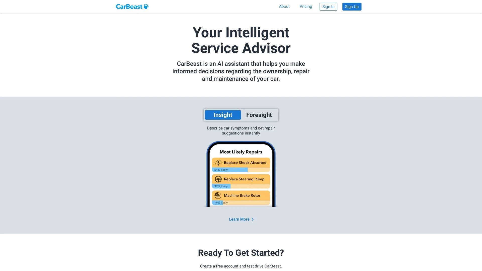 CarBeast - AI Tool Ocean