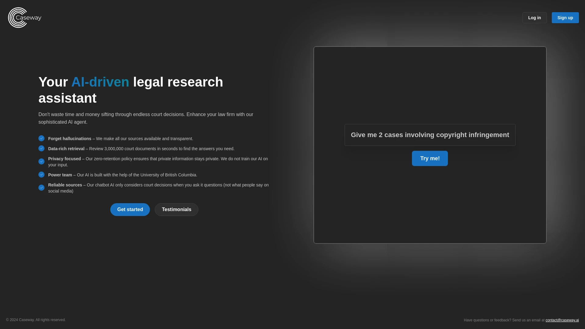 Caseway AI - AI Tool Ocean