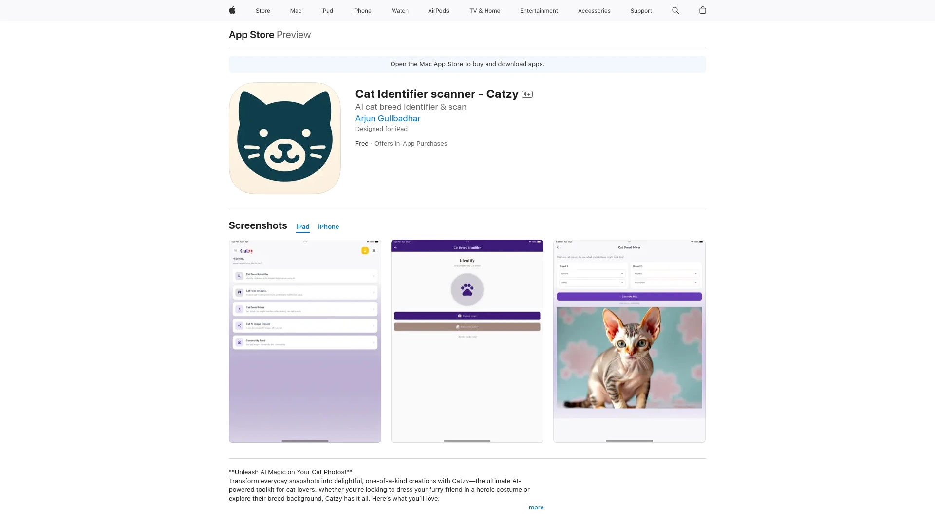 Catzy - AI Tool Ocean