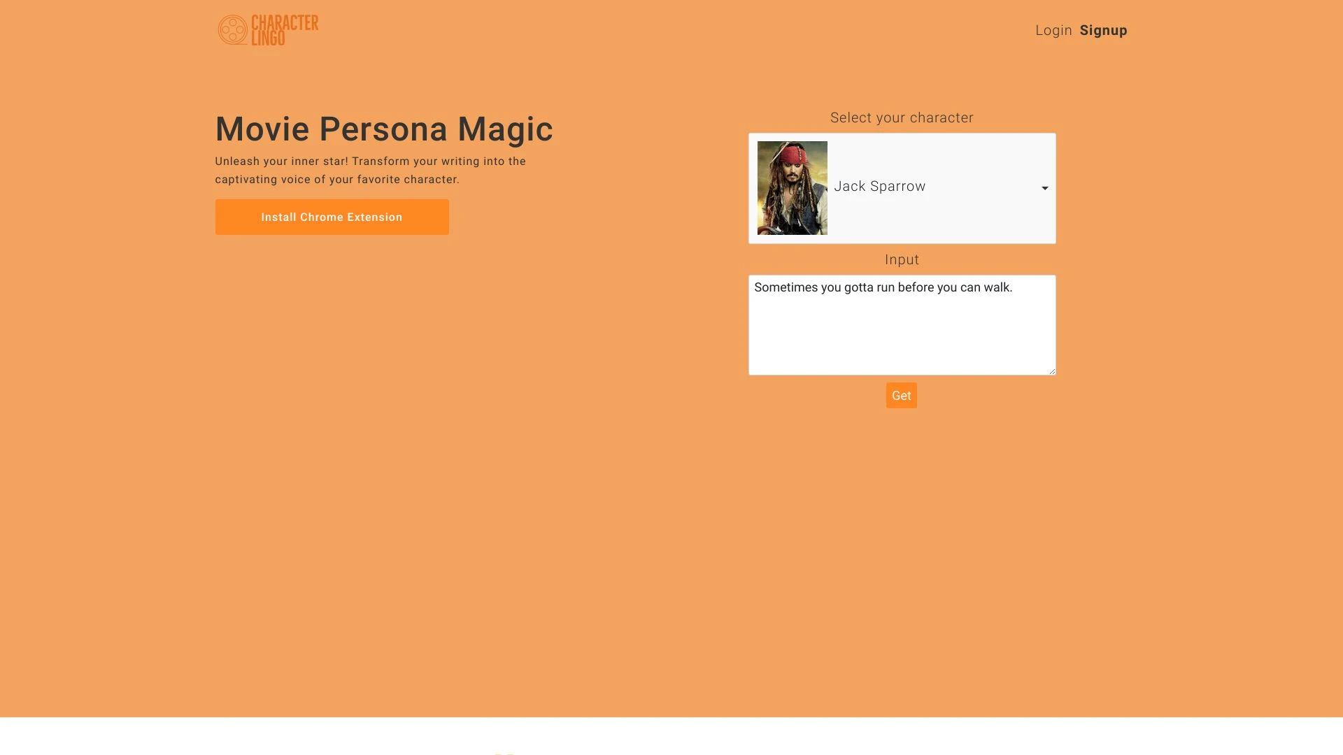 Character Lingo - AI Tool Ocean