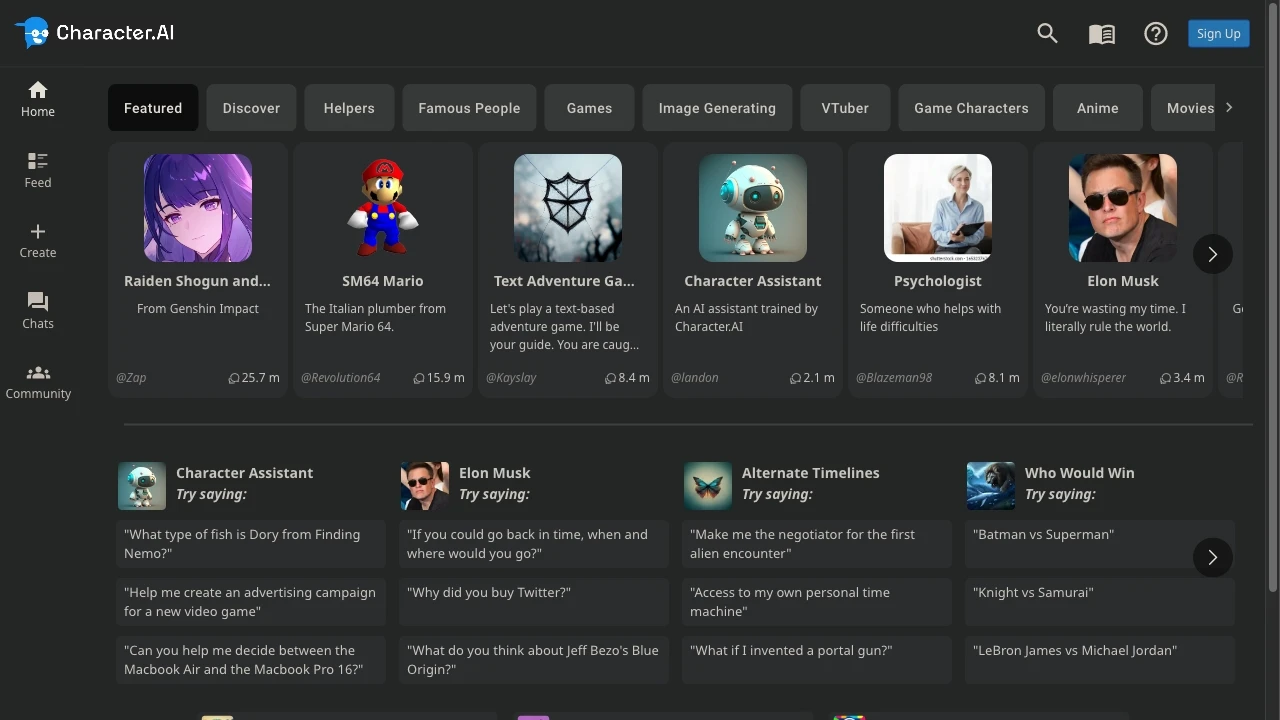character.ai - AI Tool Ocean