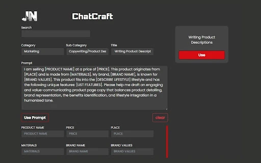ChatCraft - Chrome Extension - AI Tool Ocean