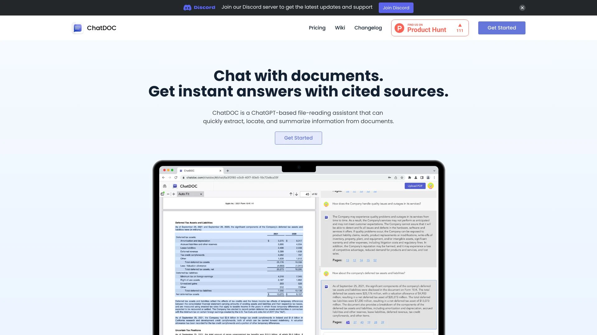 ChatDOC - AI Tool Ocean