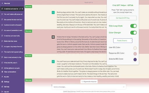 ChatGPT Helper - GPTab Chrome Extension - Chrome Extension - AI Tool Ocean