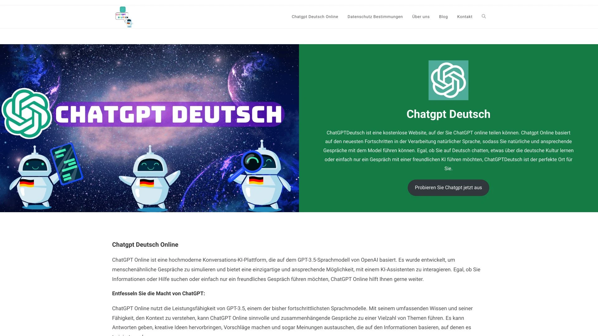 ChatgptDeutsch - AI Tool Ocean