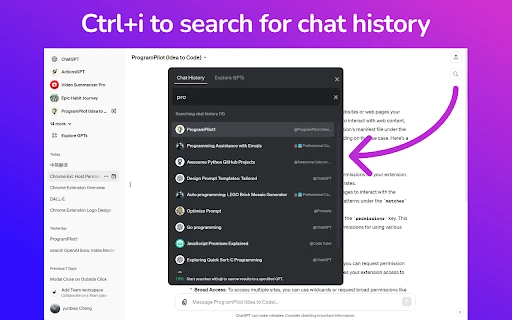 ChatGPTSearch - Chrome Extension - AI Tool Ocean