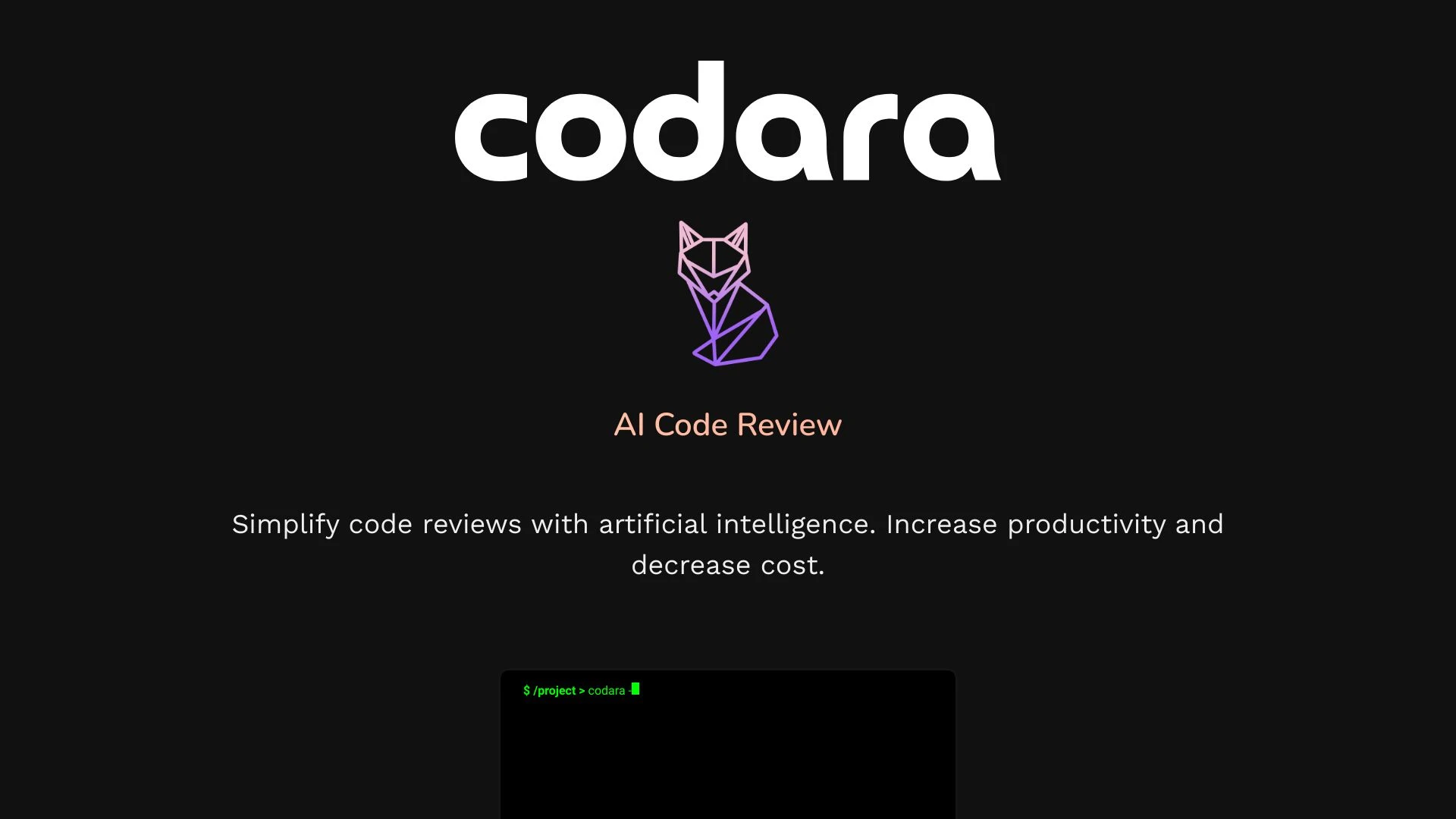 Codara - AI Tool Ocean