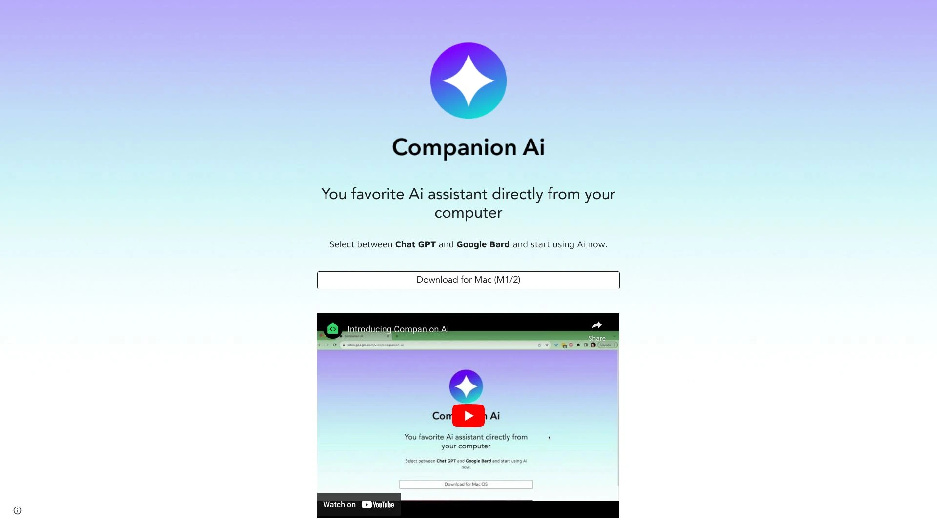 Companion AI - AI Tool Ocean