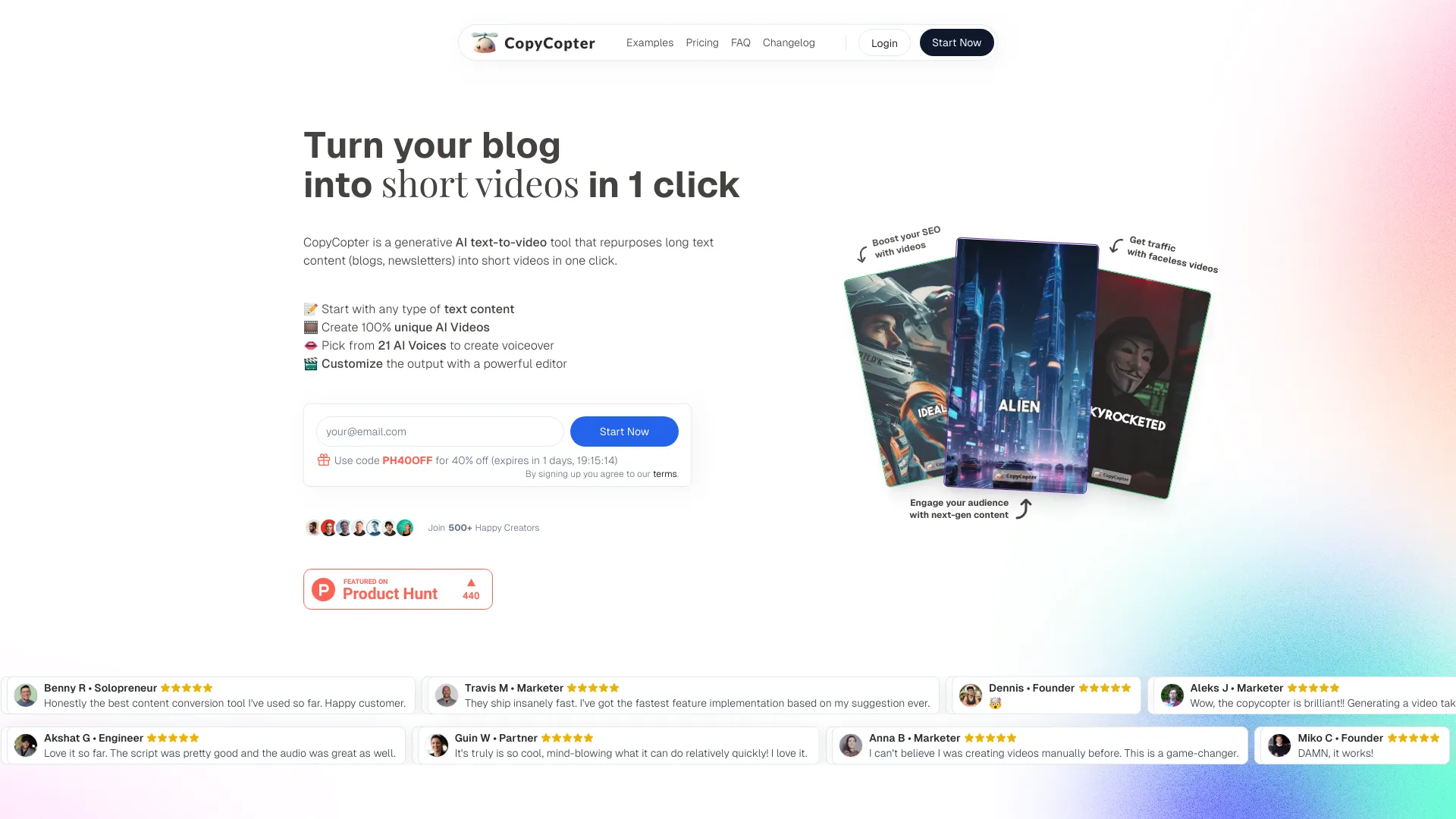 CopyCopter - AI Tool Ocean