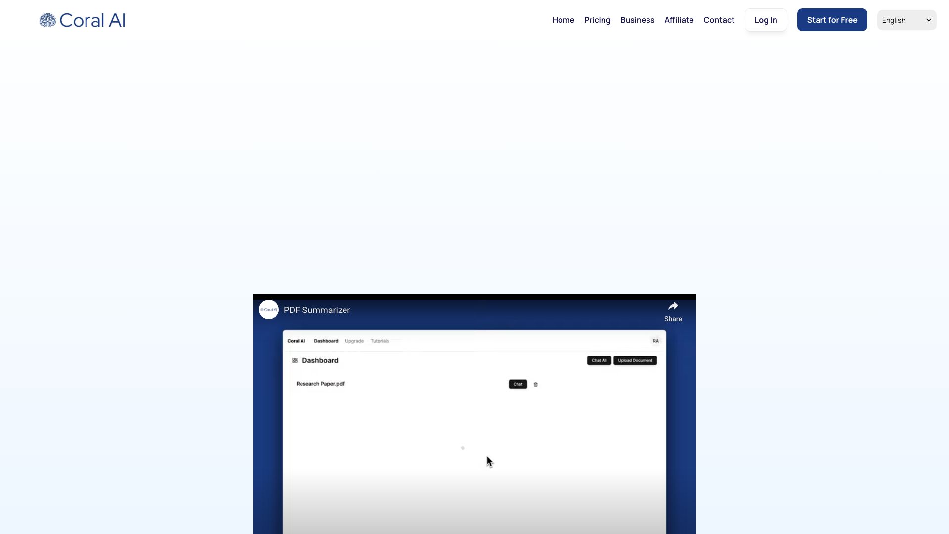 Coral AI - AI Tool Ocean