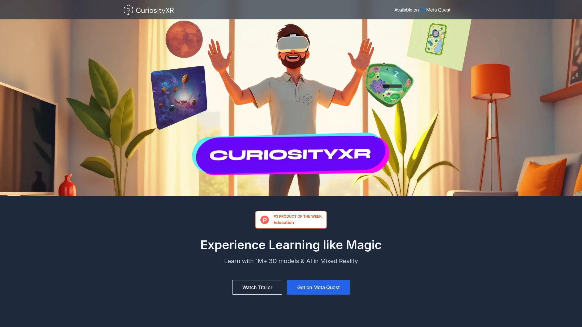 CuriosityXR - AI Tool Ocean