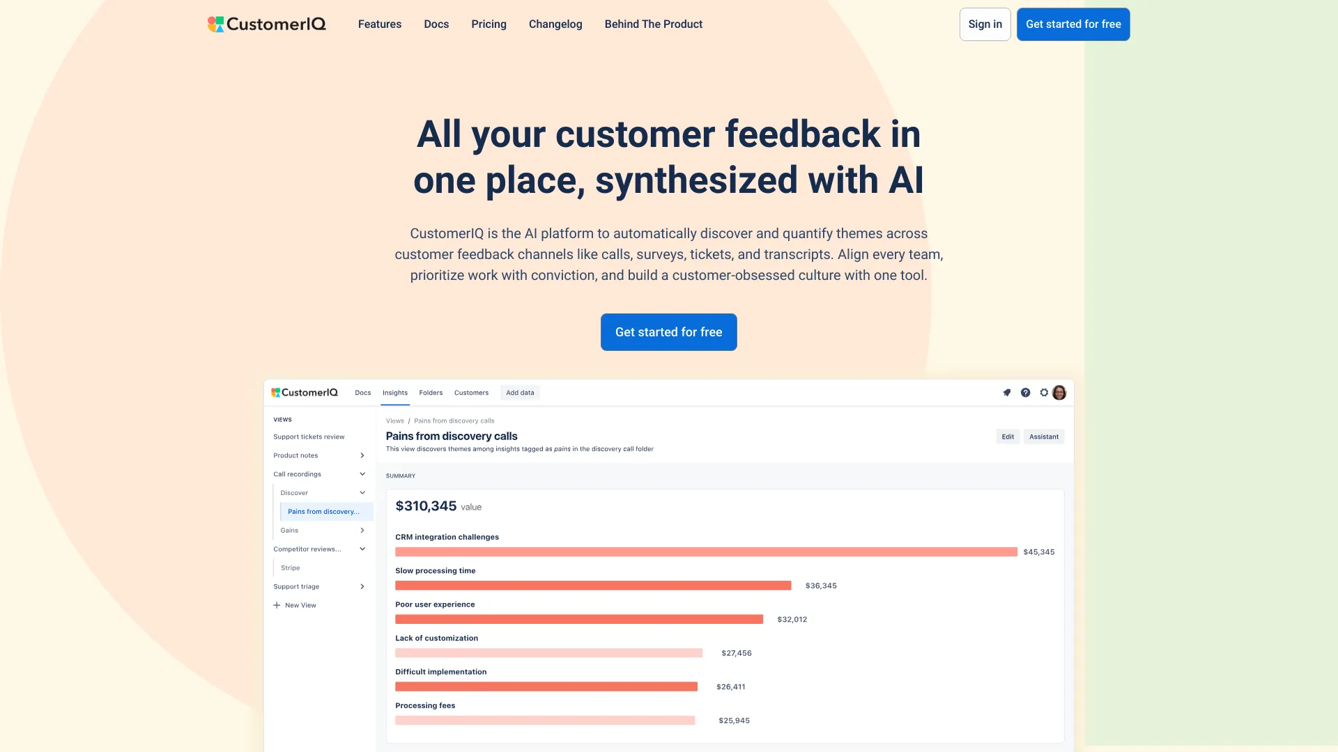 CustomerIQ - AI Tool Ocean