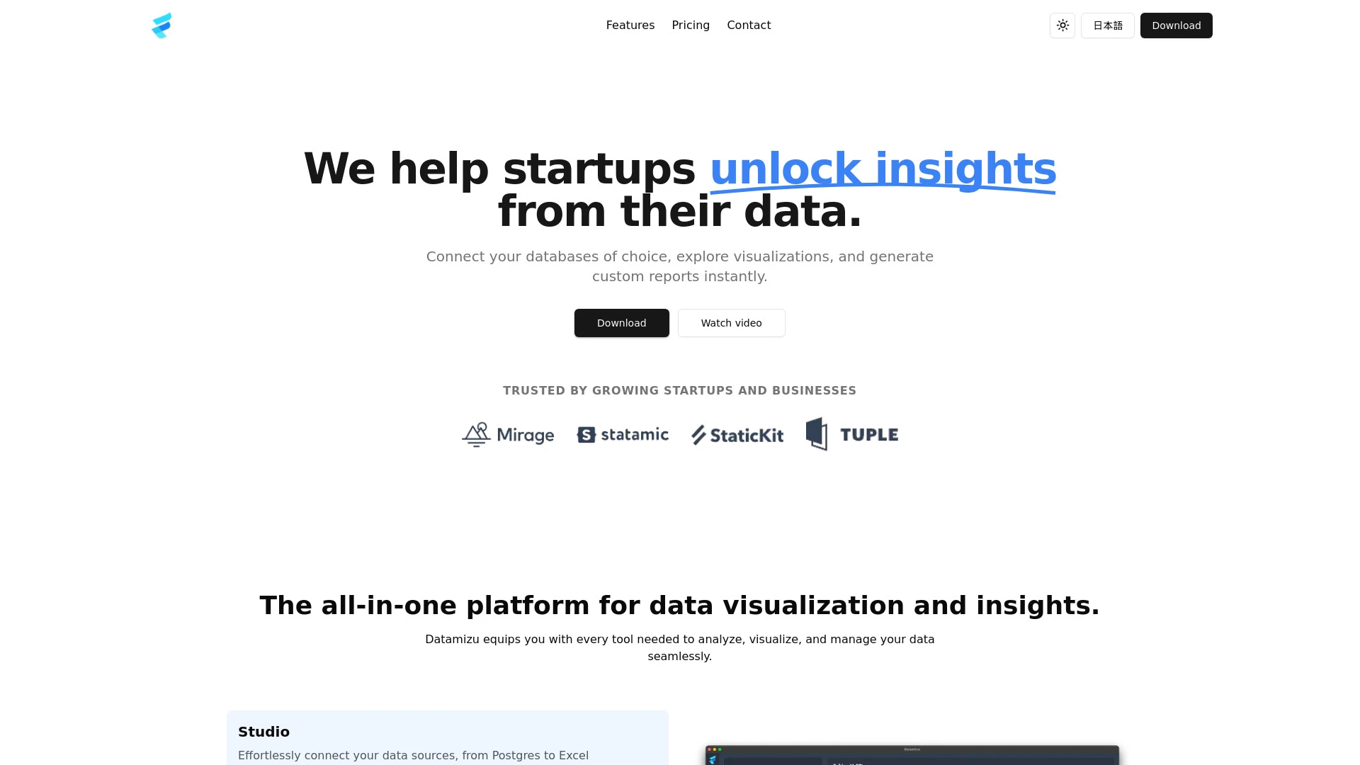 Datamizu - AI Tool Ocean