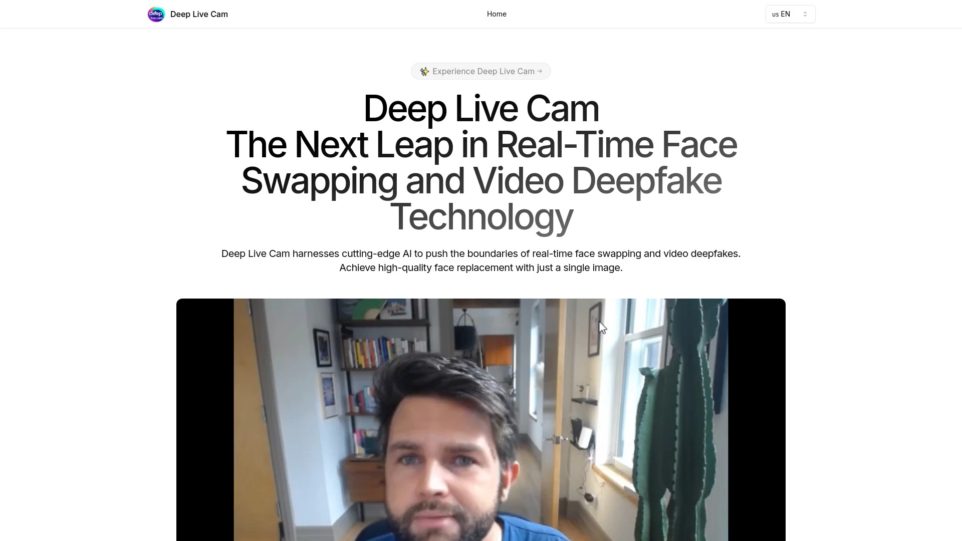 Deep Live Cam - AI Tool Ocean