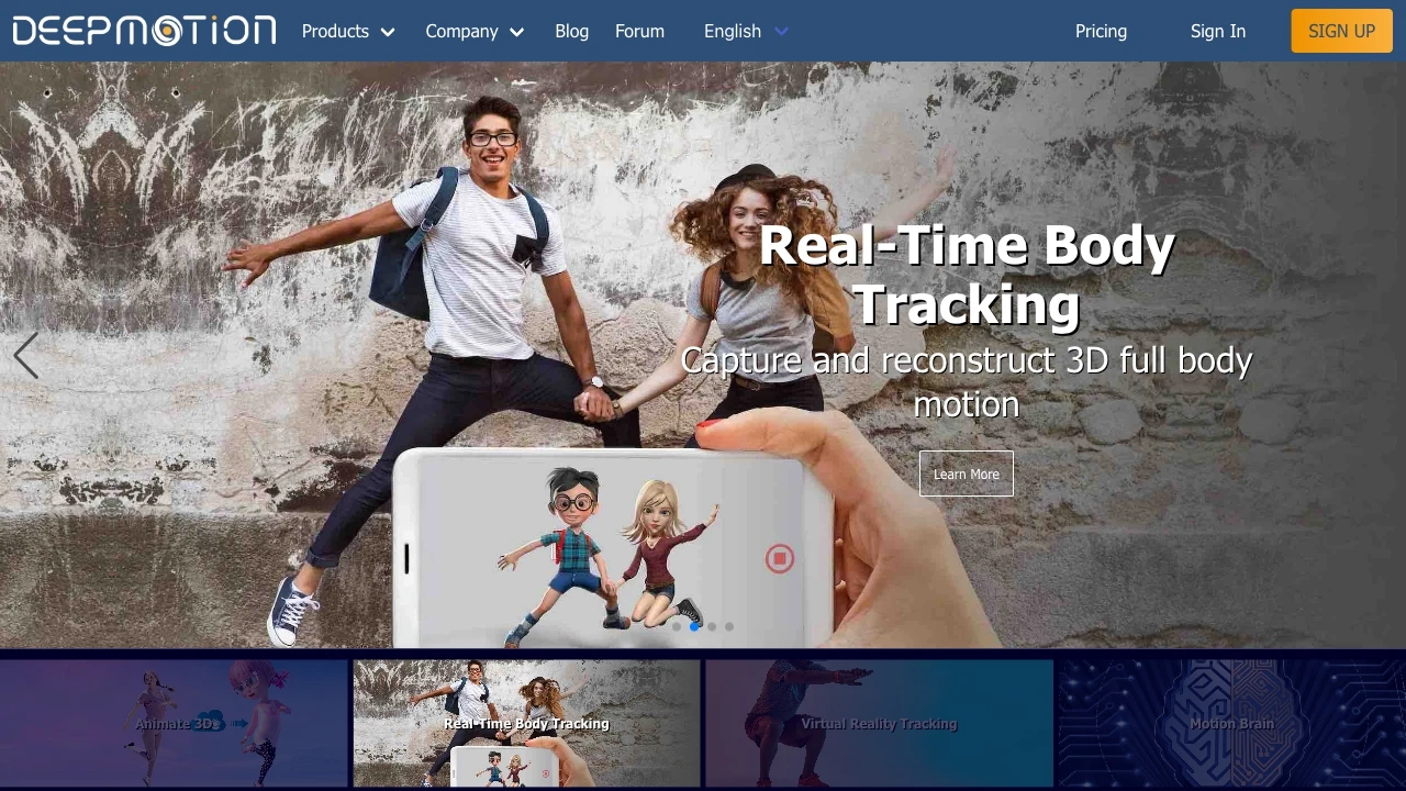 DeepMotion - AI Tool Ocean