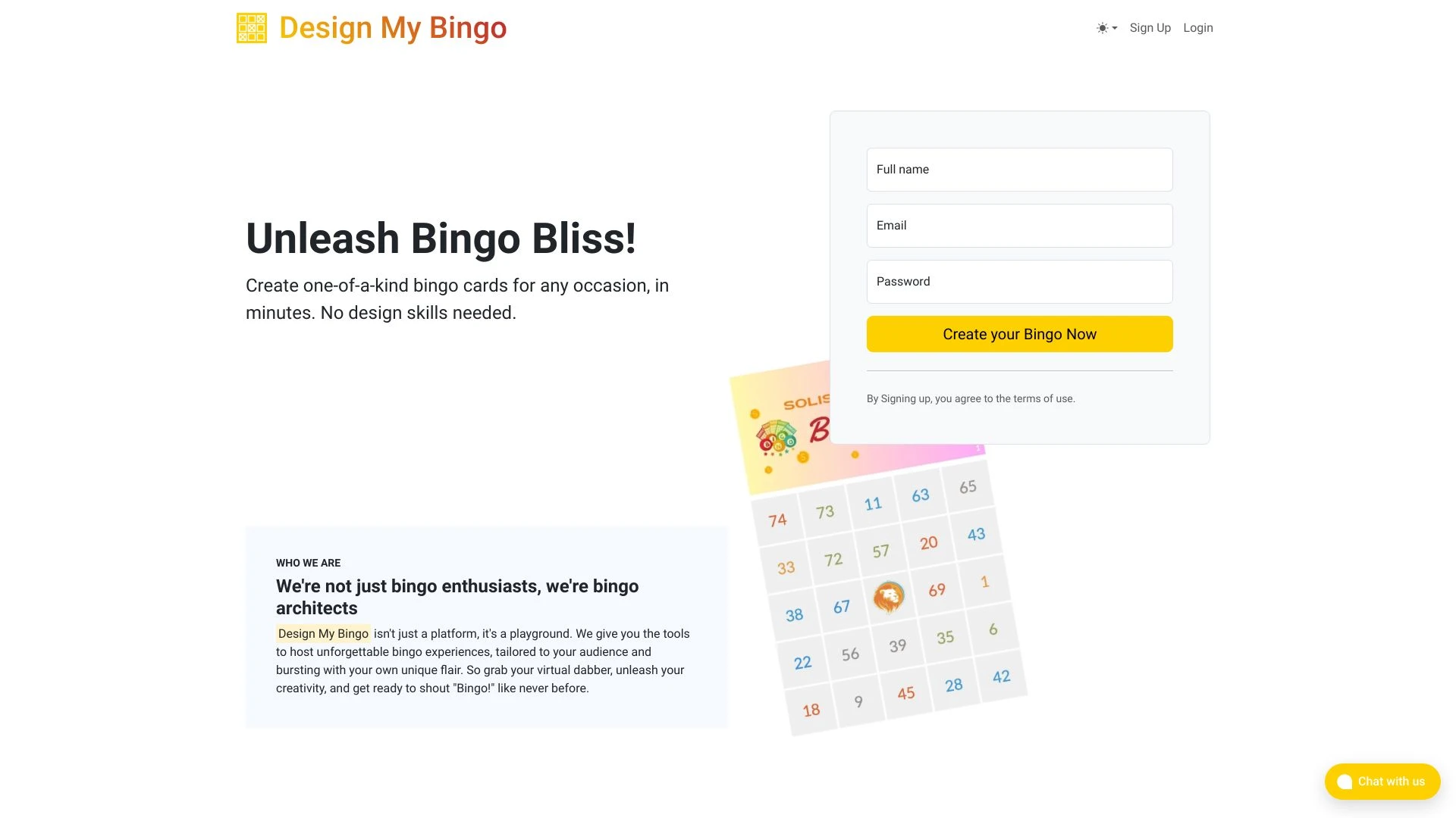 Design My Bingo - AI Tool Ocean