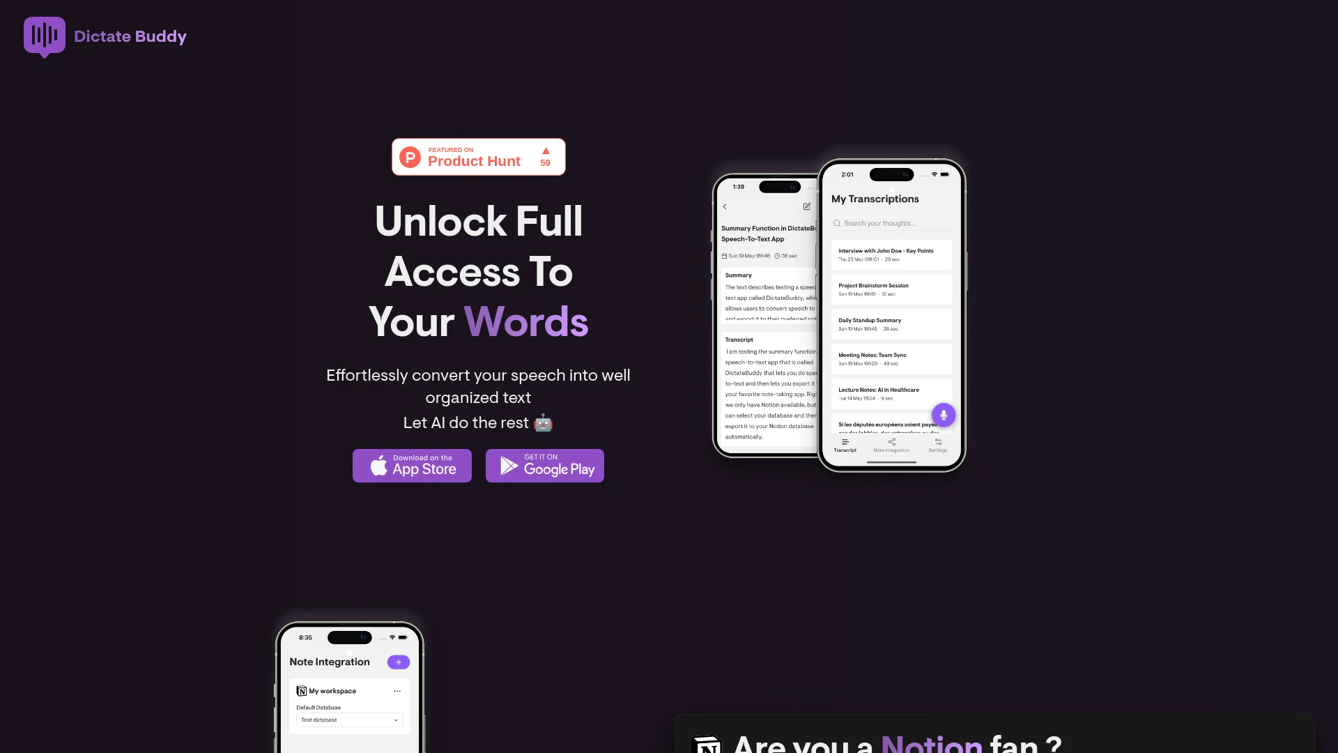Dictate Buddy - AI Tool Ocean