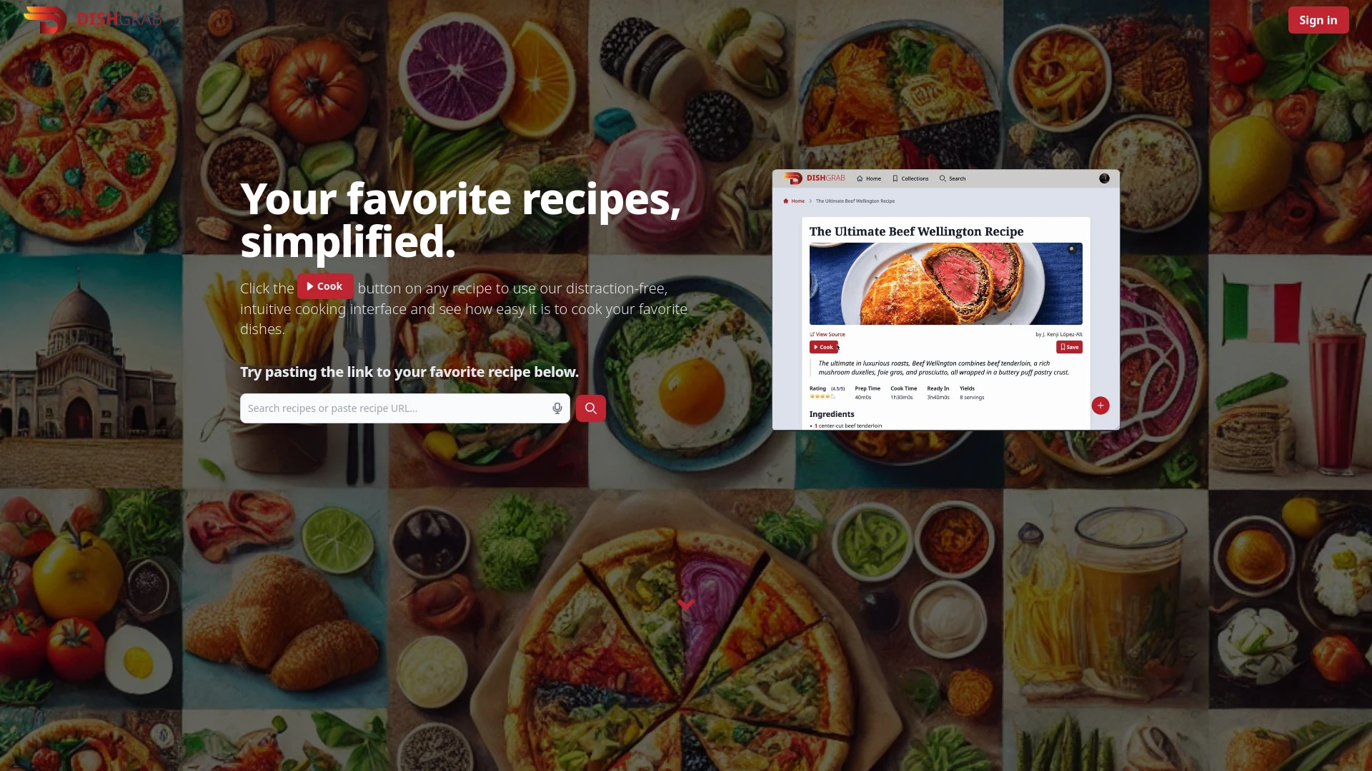 DishGrab - AI Tool Ocean
