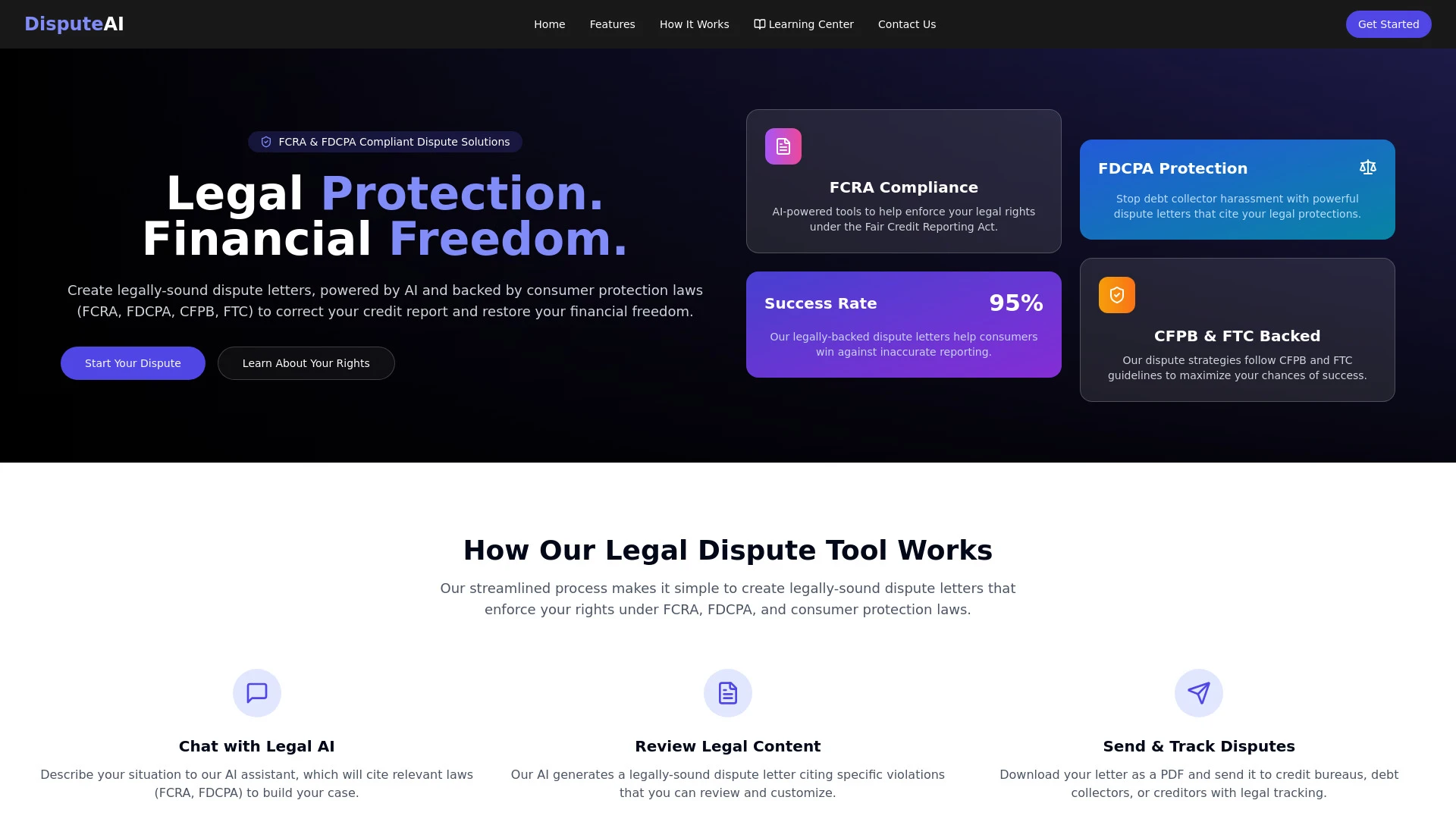 DisputeAI - AI Tool Ocean