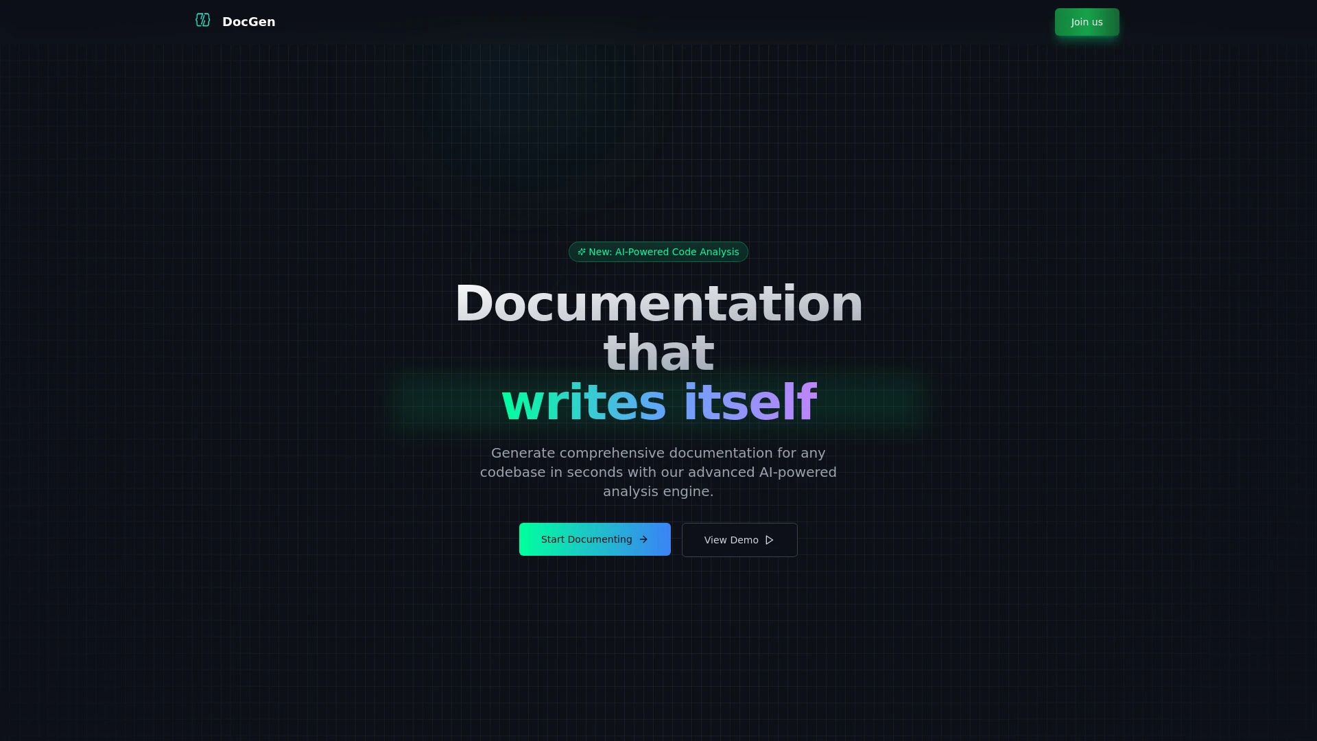 DocGen - AI Tool Ocean