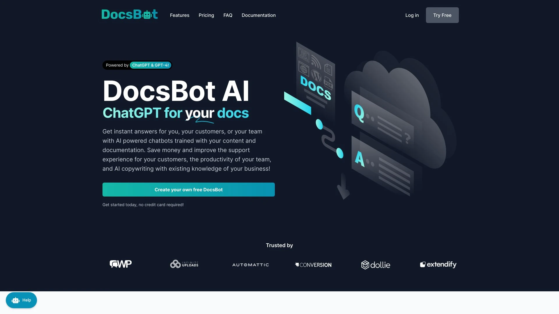 DocsBot AI - AI Tool Ocean