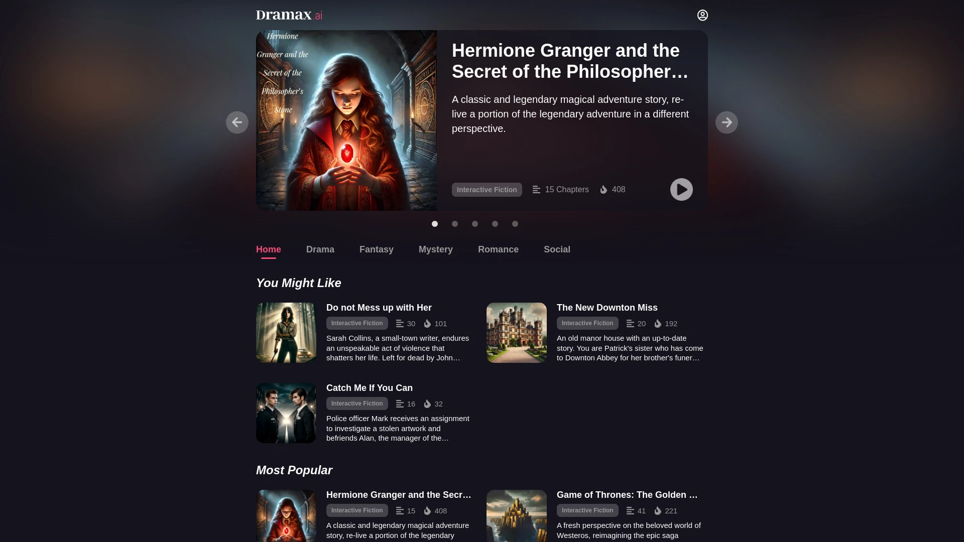 Dramax.ai - AI Tool Ocean