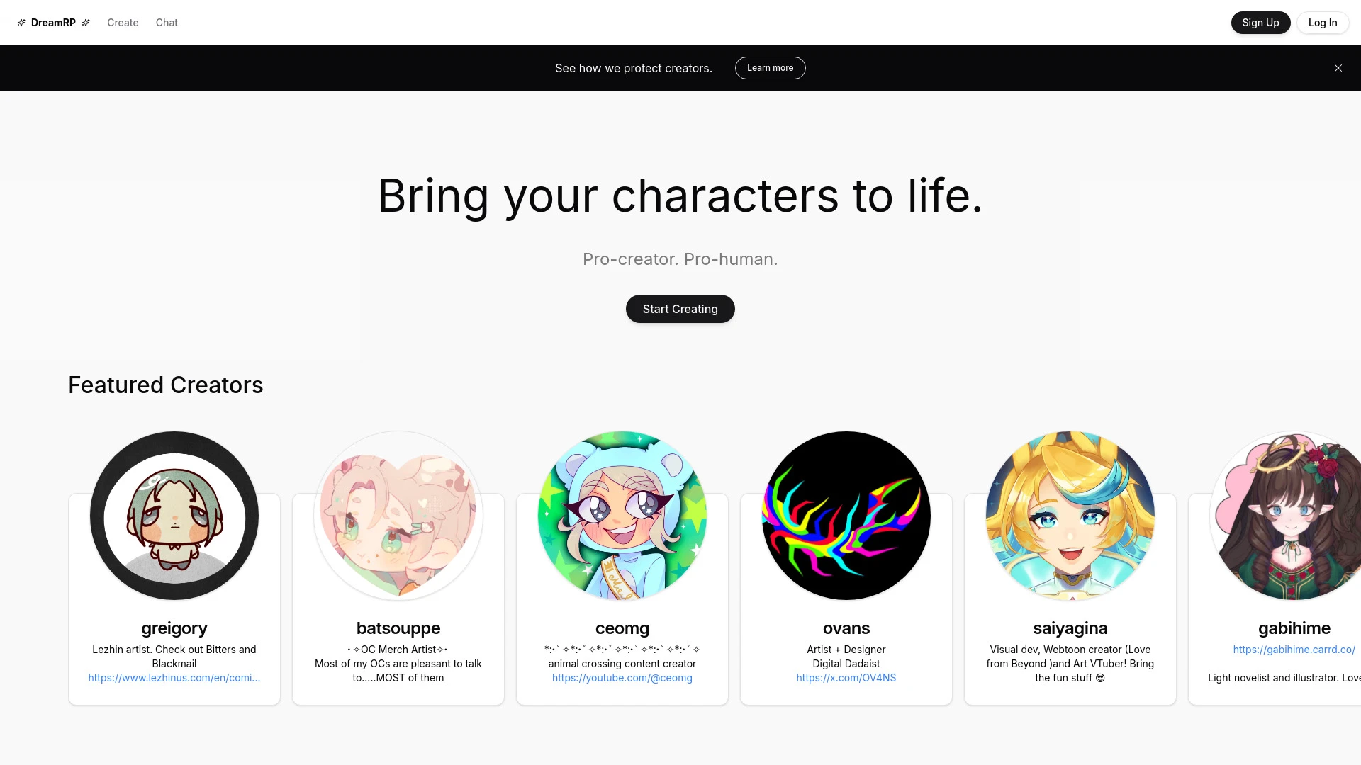 DreamRP - AI Tool Ocean