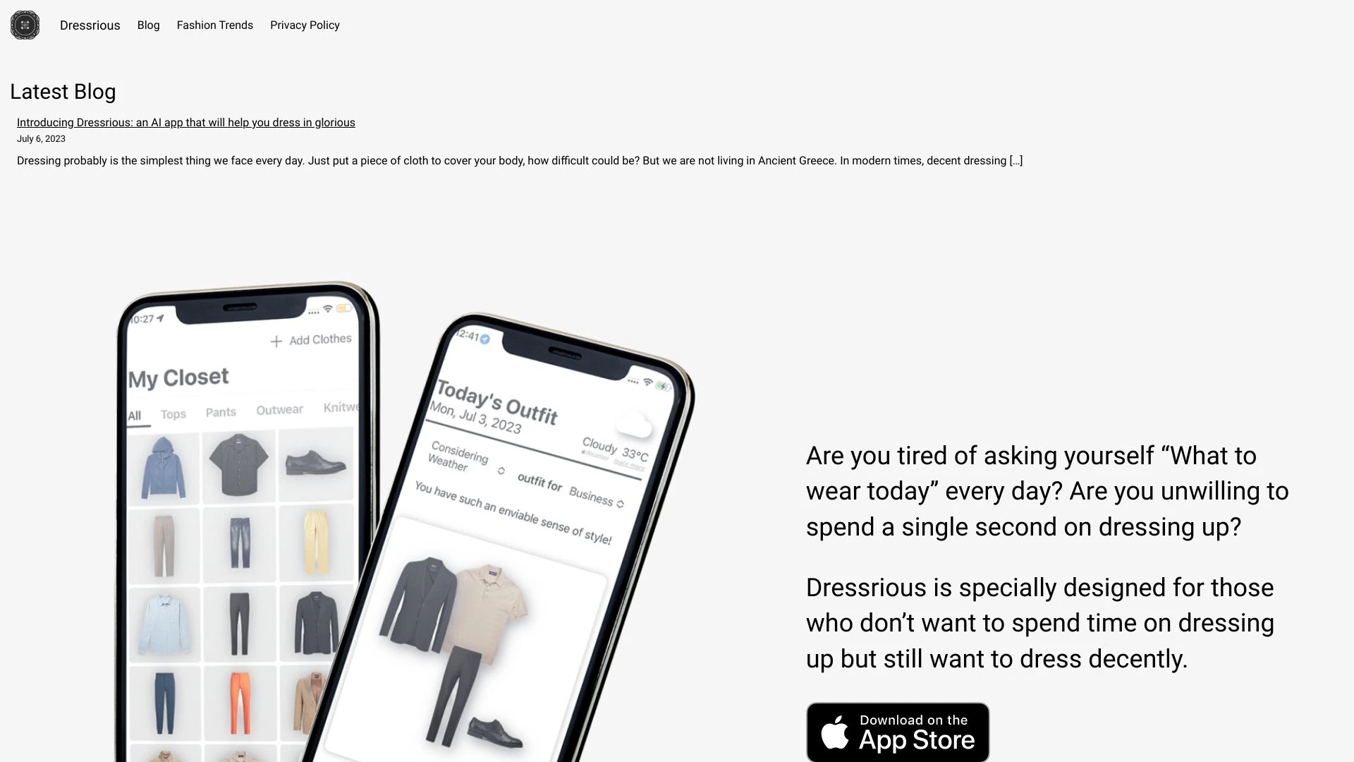 Dressrious - AI Tool Ocean
