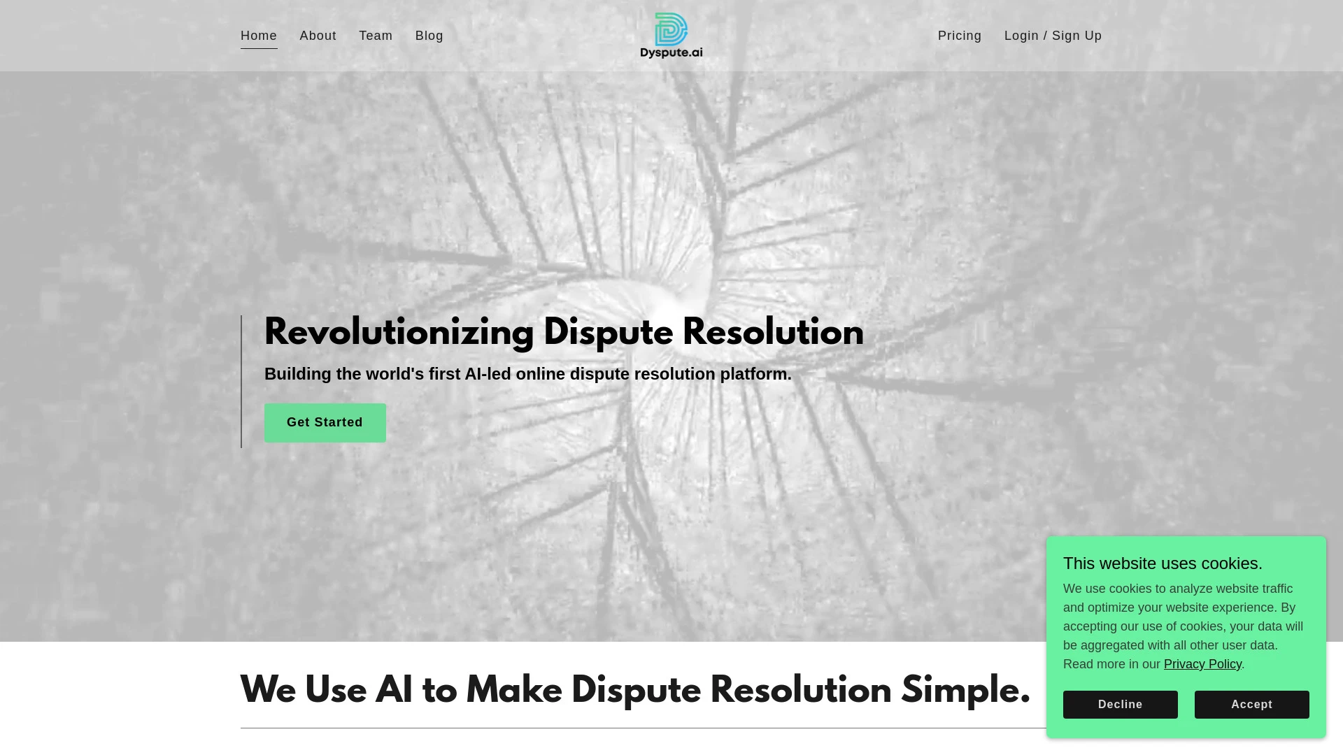 Dyspute.ai - AI Tool Ocean
