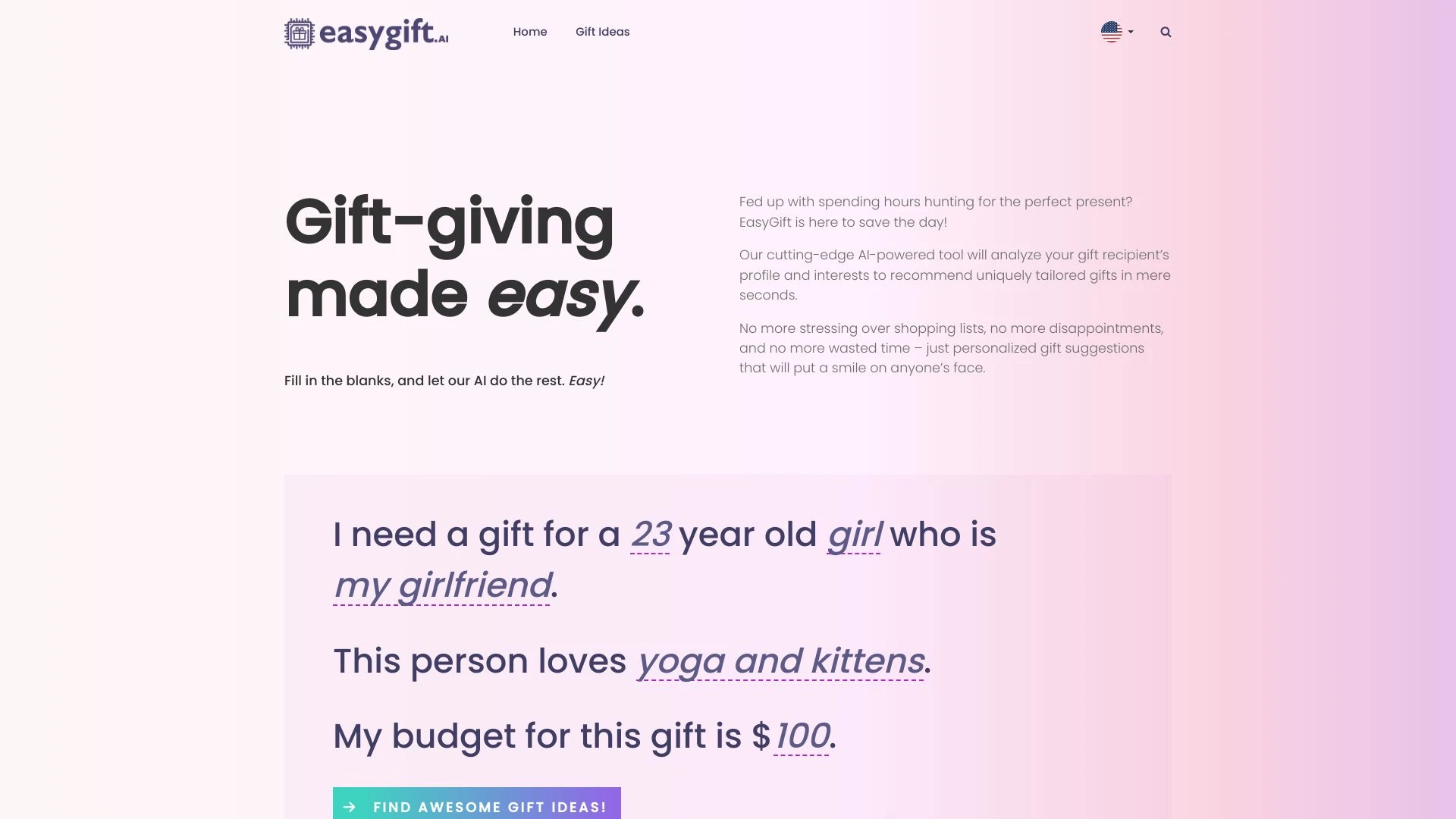 EasyGift - AI Tool Ocean
