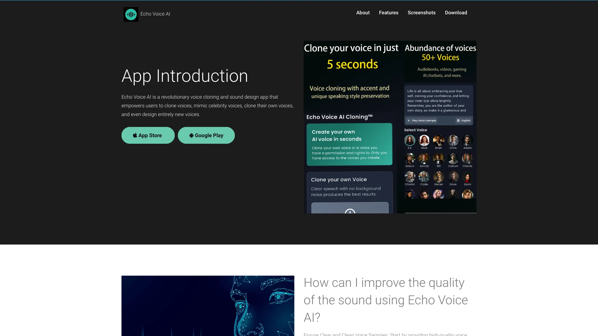 Echo Voice AI - AI Tool Ocean