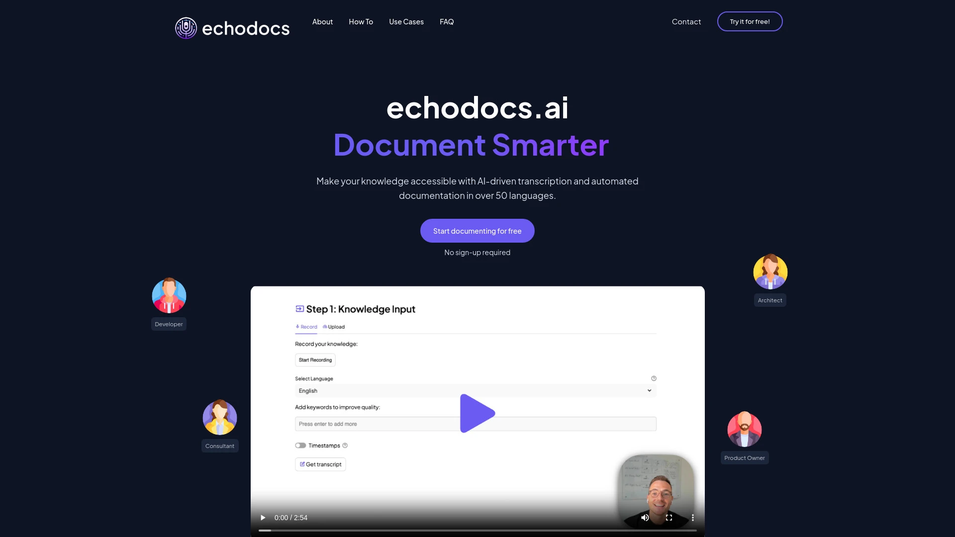 echodocs.ai - AI Tool Ocean