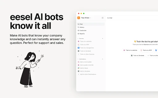 eesel AI Chrome Extension - Chrome Extension - AI Tool Ocean