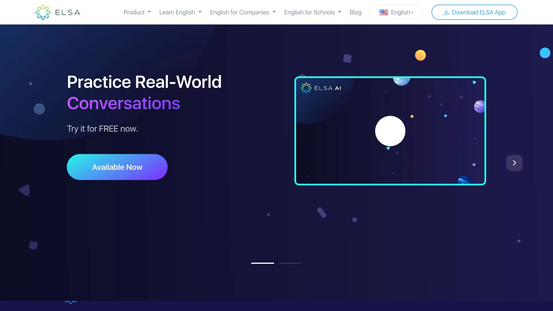 ELSA Speak - AI Tool Ocean
