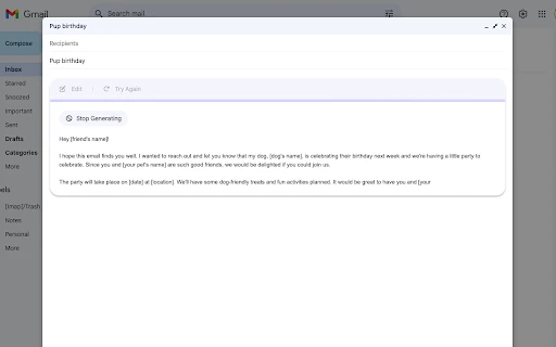 EmailGenius - Chrome Extension - AI Tool Ocean