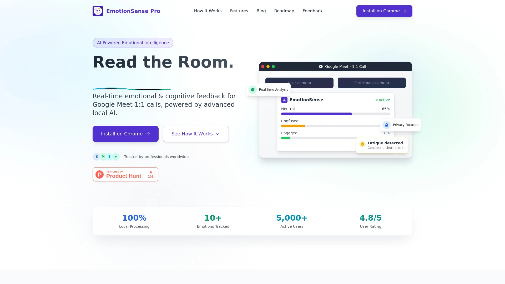 EmotionSense Pro - AI Tool Ocean