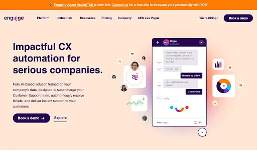 Engaige AI Agent Assist - Chrome Extension - AI Tool Ocean