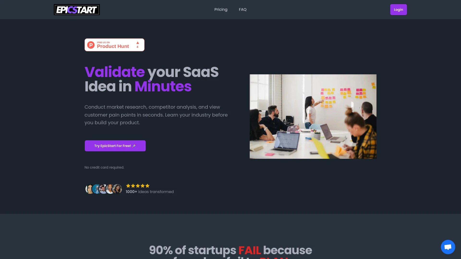 EpicStart - AI Tool Ocean