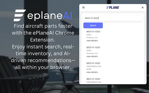 ePlaneAI - Chrome Extension - AI Tool Ocean