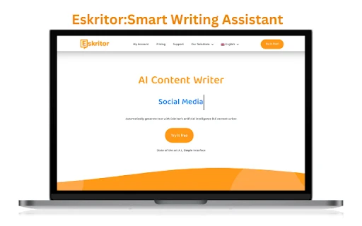 Eskritor - Chrome Extension - AI Tool Ocean