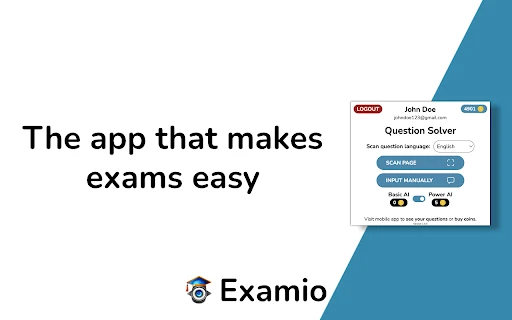 Examio - Chrome Extension - AI Tool Ocean