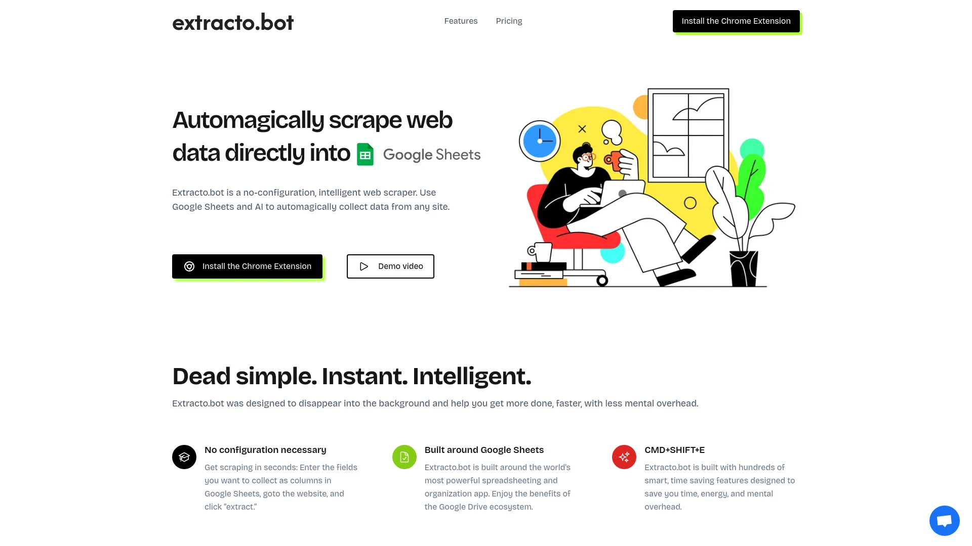 Extracto.bot - AI Tool Ocean