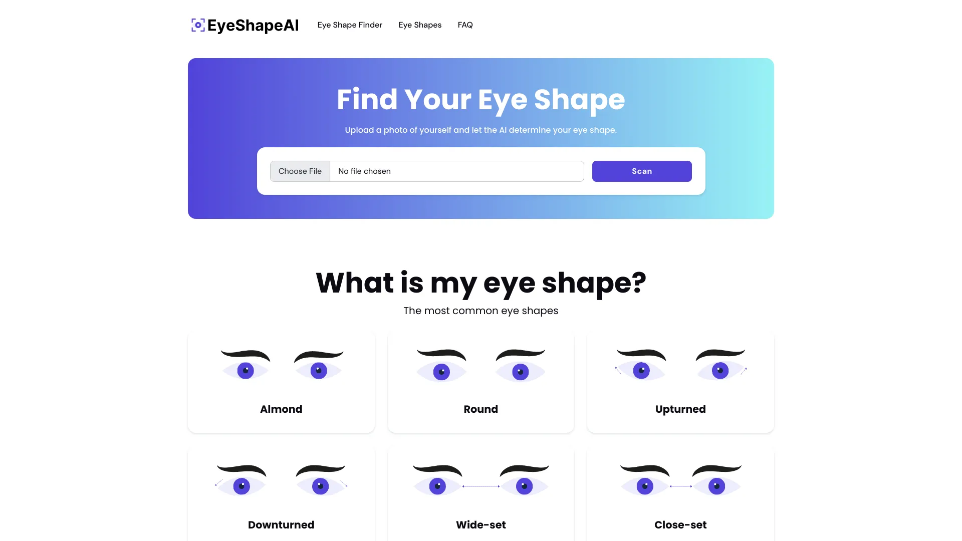 Eye Shape AI - AI Tool Ocean