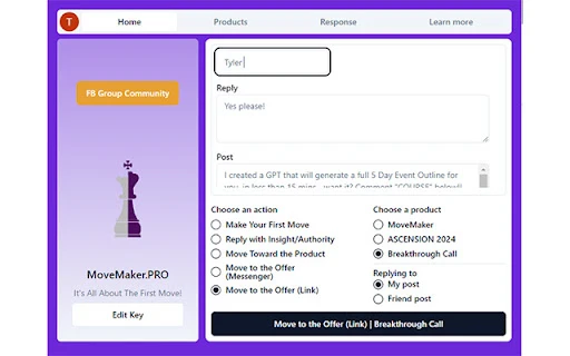 Facebook AI Post Generator - Chrome Extension - AI Tool Ocean