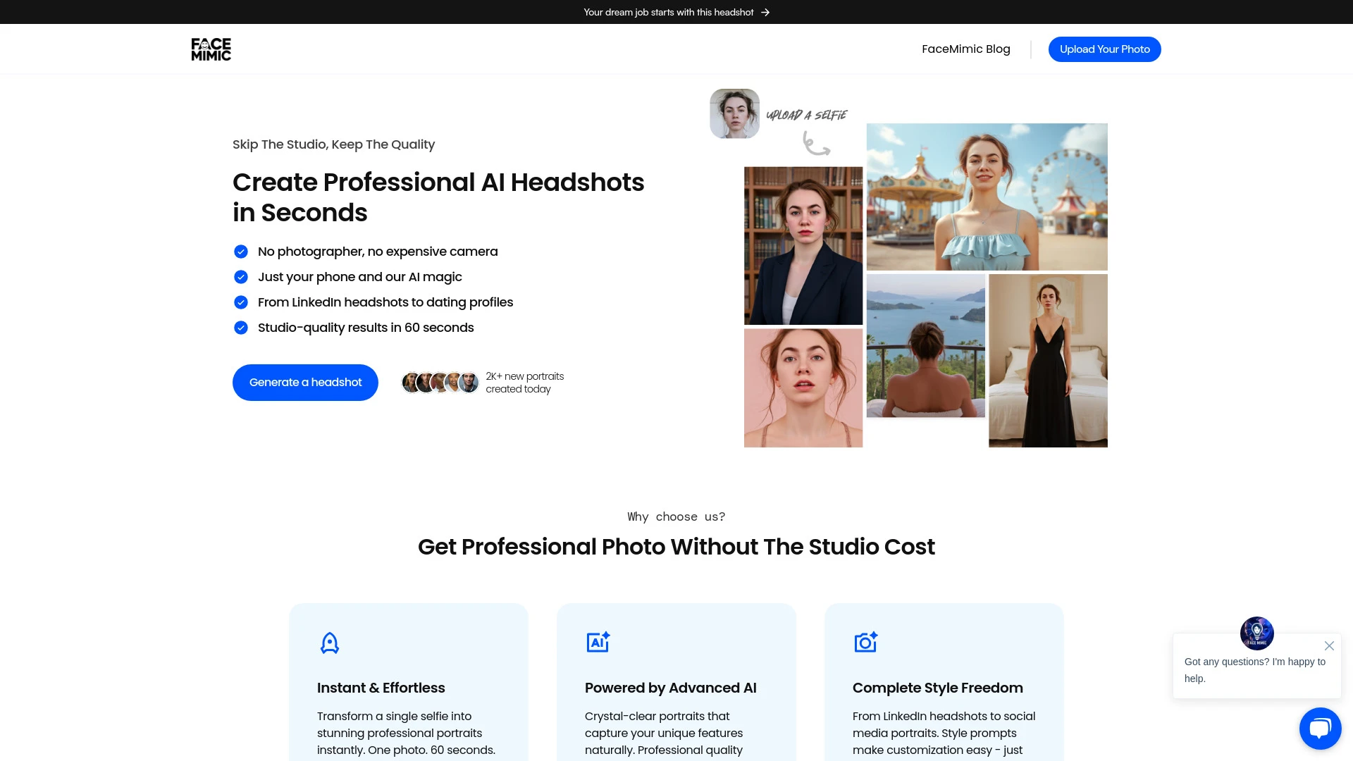 FaceMimic AI & Framer.ing - AI Tool Ocean