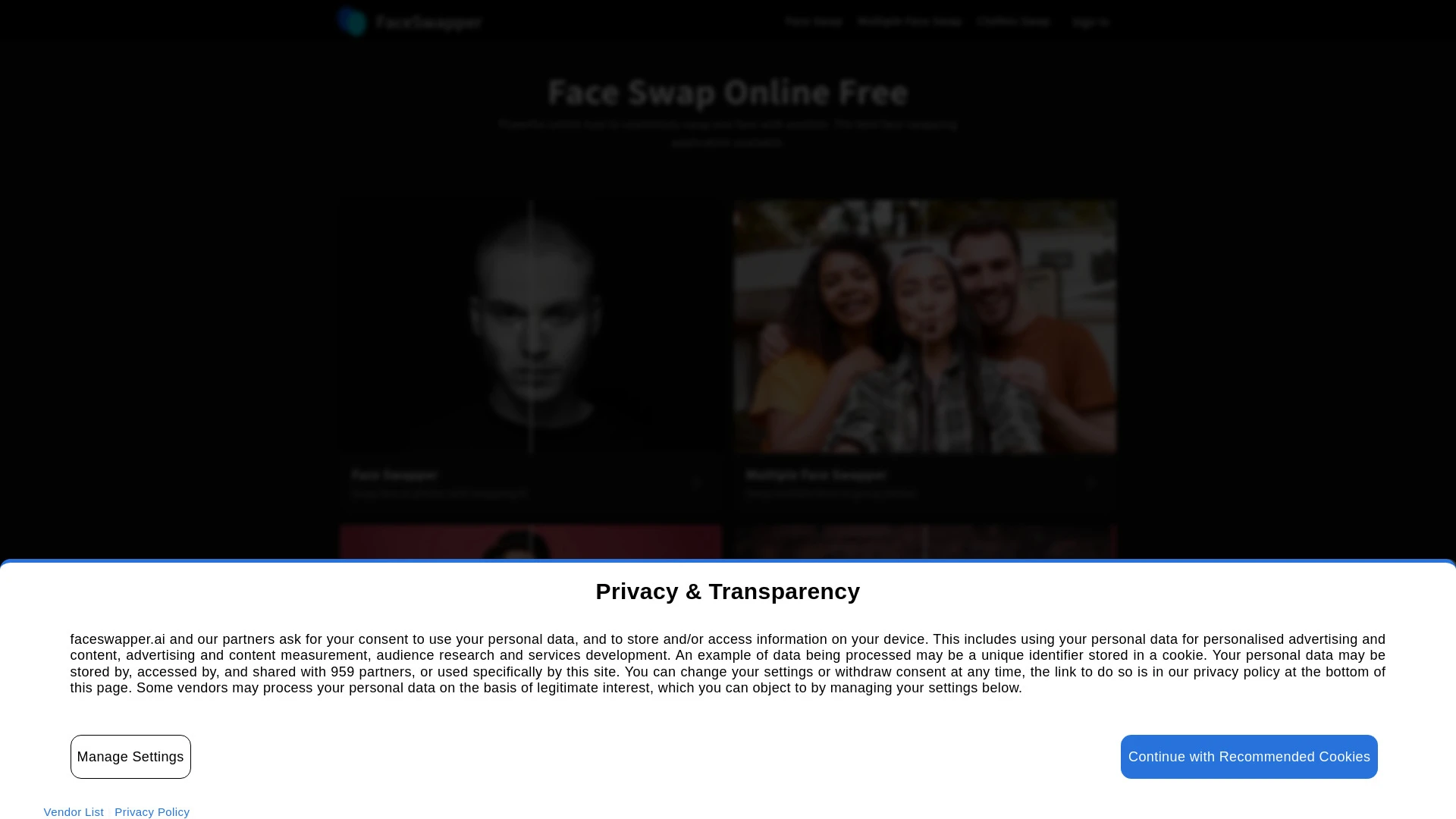 FaceSwapper - AI Tool Ocean