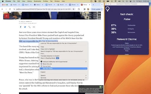 factfully - Chrome Extension - AI Tool Ocean